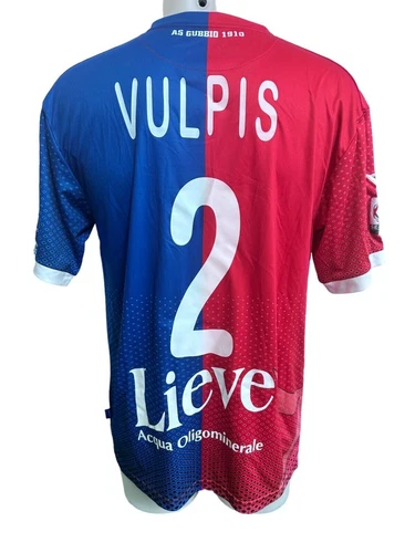 Shirt Gubbio Vulpis President Lega Pro No Match Worn 2020/2021