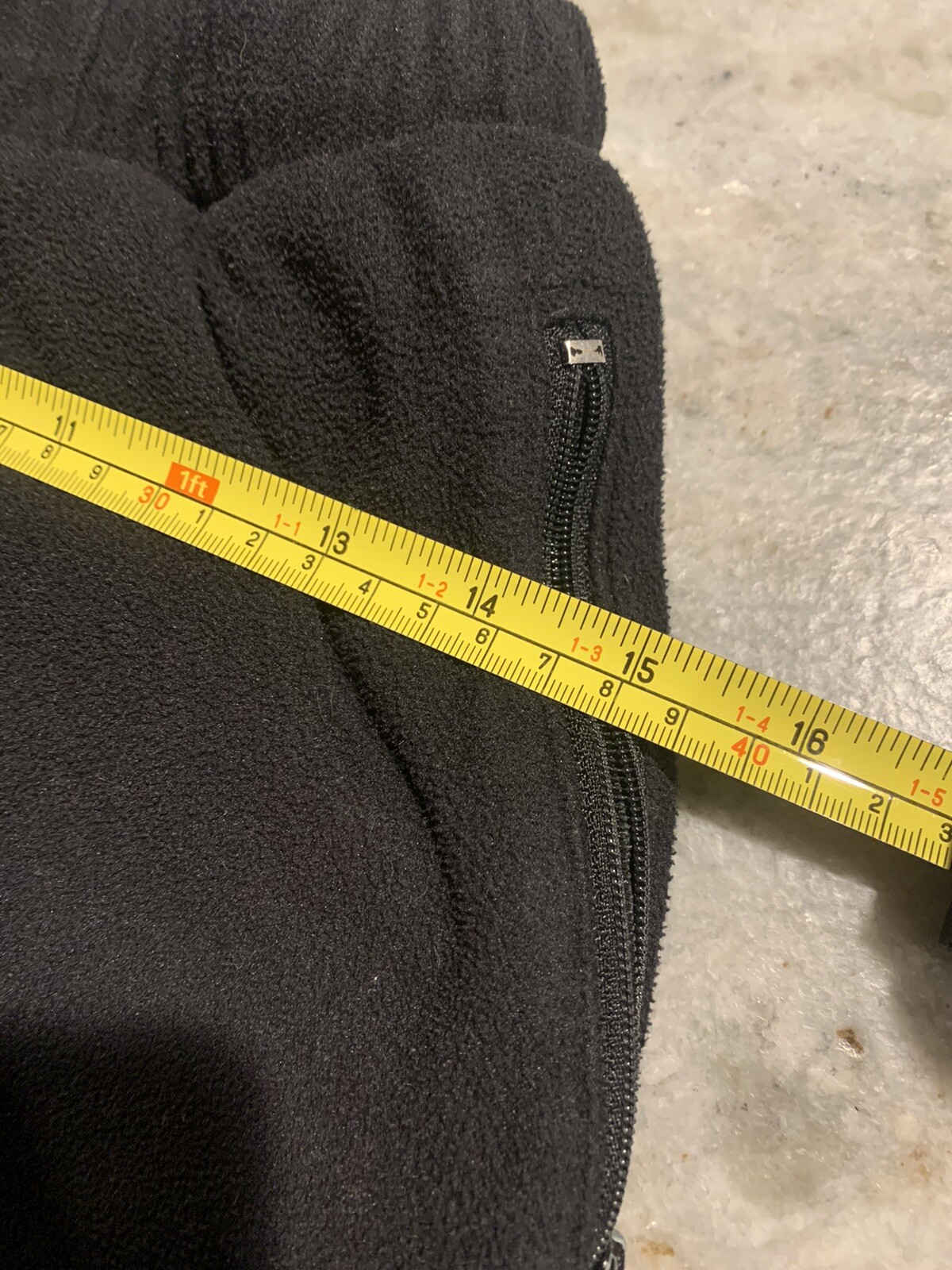 REI Black Fleece Pants Ankle Zip Polartec Snow Wind P… Gem