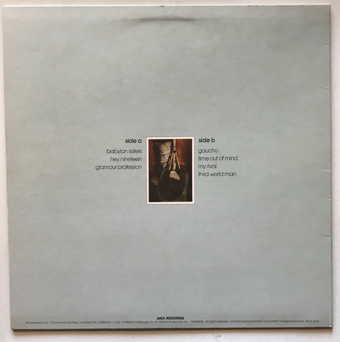 Steely Dan - Gaucho - 1980 (reissue) - Vinyl Record LP - STERLING