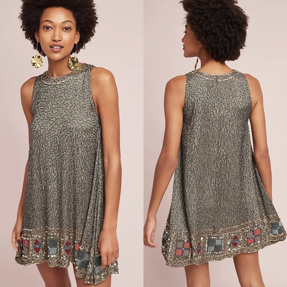 raga sequin dress Anthropologie Raga Hanna Sequin Dress Size Medium