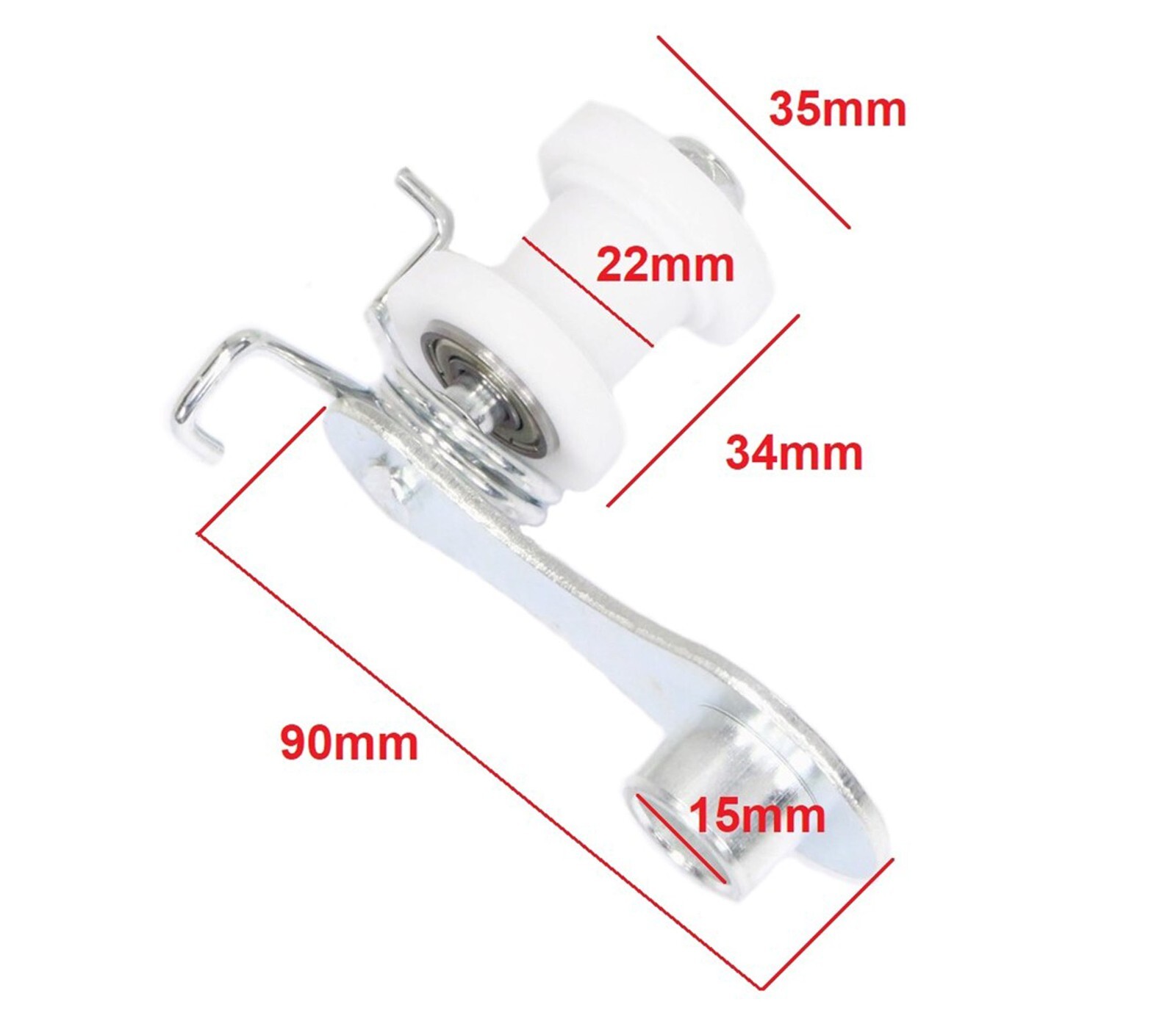 Kettenspanner & Führungsrolle Für ATV Go Kart - Ersatz Für 110-250cc Mit 420/428/530 Kette