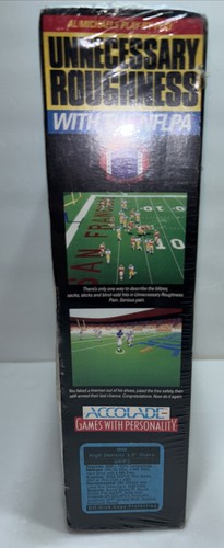 Unnecessary Roughness With The NFLPA 93 Football IBM PC 3.5 BIG BOX Al Michaels - Picture 3 of 9