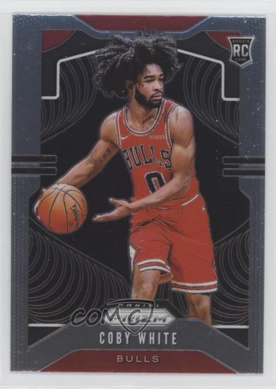 2019-20 Panini Prizm Rookie Coby White (Ball in Right Hand) #253 Rookie RC 4a4