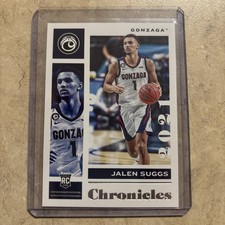 Jalen Suggs 2021 Panini Chronicles Draft Picks #3 Gonzaga Bulldogs NBA READ