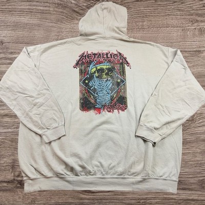 Metallica One  / Retro Pullover Hoodie Adult Size 3X-Large