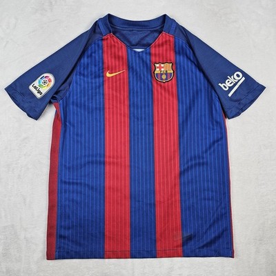 Barcelona Jersey Home Football 2016 2017 Nike Youth XL ig93 Laliga FCB Beko