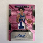 JARED MCCAIN 2024-25 OBSIDIAN RPA ROOKIE PATCH PINK FLOOD RC AUTO 40/49 SSP
