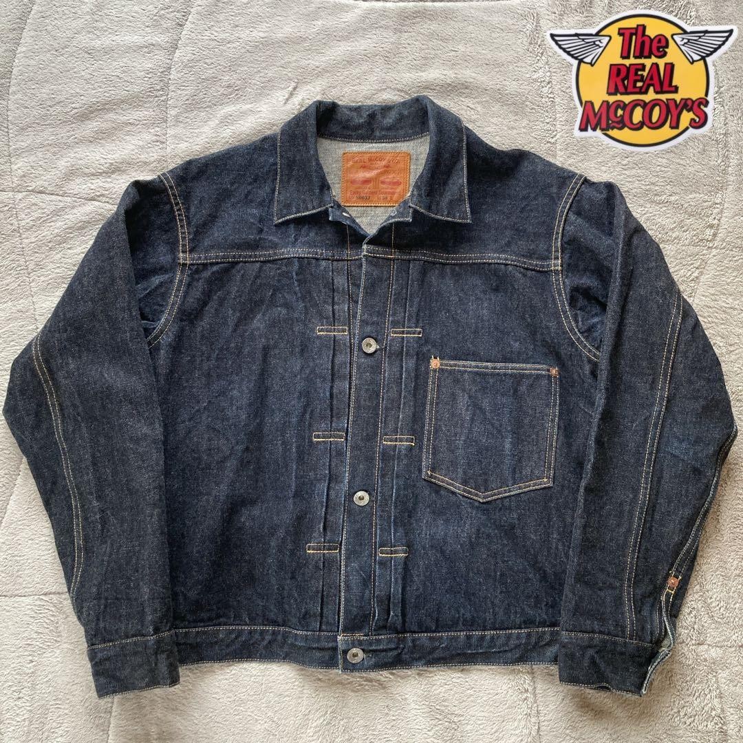 Real McCoy's Lot S003J 1st Denim Jacket Size 38 Men's Vintage Style #FH ZAA