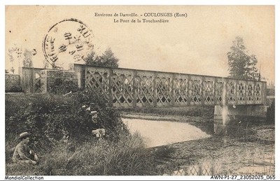 AWNP1-0034-27 - Environs de DANVILLE - COULOGNES - Le pont de la touchardière