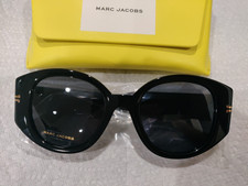 Marc Jacobs MJ 1052/S Sunglasses Black with Gray Lens Authentic - NEW with Case
