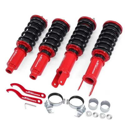 Amortisseurs Combinés Filetés for Honda Civic EG EH EC ED EE EF CRX II Coilover - Photo 1/4