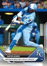 Carter Jensen Call Up RC 1st Hit RBI - 2025 MLB Topps NOW - Card 668 Presale