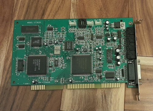 Sound Blaster AWE32 CT3630 - Rare - Photo 7/7