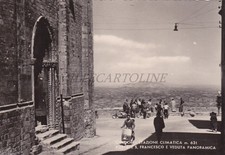 CINGOLI - Portale S. Francesco e Veduta Panoramica, Vespa, Foto Cartolina
