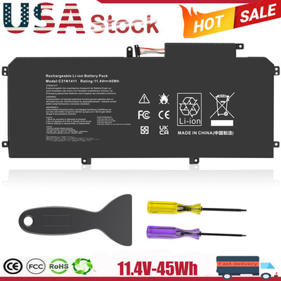 C31N1411 Battery For ASUS ZenBook UX305 UX305C UX305CA UX305F UX305FA U305CA