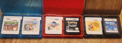 Pokemon Black Authentic, 6 GAME Nintendo DS And 3DS Game Bundle