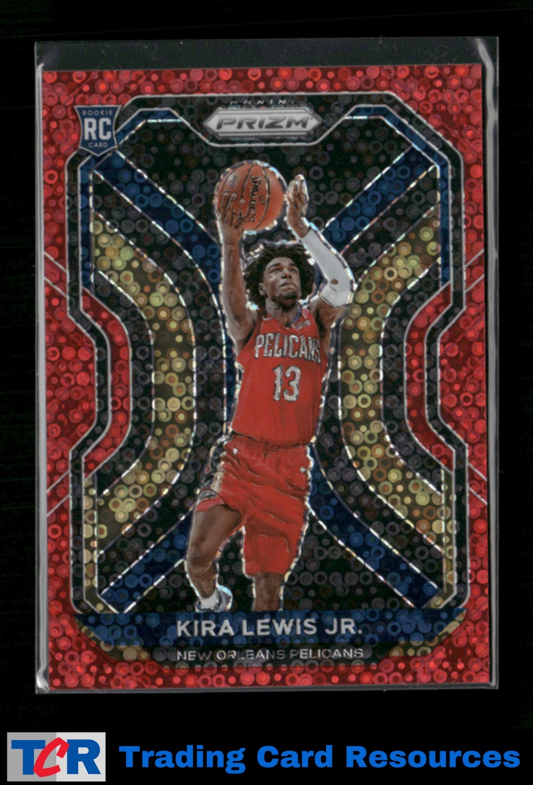 2020-21 Panini Prizm #272 Kira Lewis Jr. Fast Break Red Prizms #/125