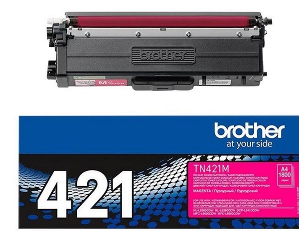 Brother TN421M / TN 421M Magenta Toner-image