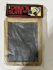 VINTAGE TOY MY FAVORITE CHALK N SLATE BOARD NOS IN PACKAGE  USA
