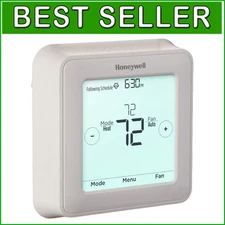 Energy-Efficient 7-Day Thermostat with Backlit Touchscreen for Modern Homes