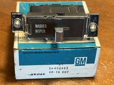 1973 - 1977 Chevrolet Gmc Silverado Truck Washer Wiper Trim Switch New Old Stock