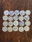Lot Of 20 Roosevelt Silver Dimes  90% Silver Pre-65 Misc Dates