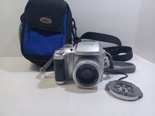 Fujifilm FinePix 3800 Silver 3.2MP Digital Camera 6x Optical Zoom W/Case