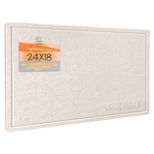 Lightomorrow Bulletin Board, 24 x 18 inches Decorative Felt Pin Board, Vision...