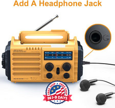 Radio Port til Con Manivela Solar De Emergencia, Radio NOAA Meteorol gica Para