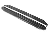 Premium Black Aluminium Trittbretter /Side Steps Hyundai Santa Fe MY24- Mit Abe