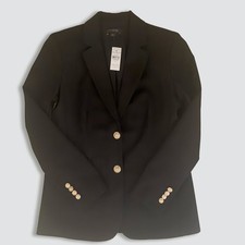 New Ann Taylor Back Greenwich Bi-Stretch Twill Blazer Size 2 NWT