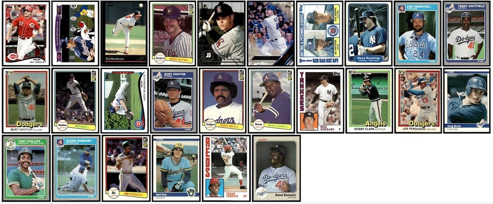 Mixed Lot of 104 Baseball Sports Cards 1979-2017 Cleveland Indians - Image 3 of 3