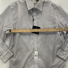 BROOKS BROTHERS Slim Explorer Non-Iron Dress Shirt Men's Size 16/32