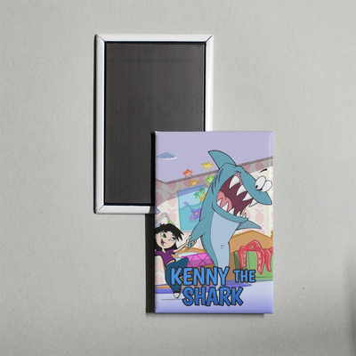 #ad Kenny the Shark Mini TV Show Poster Fridge Locker Magnet $6.98