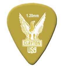 CLAYTON STANDARD ULTEM 1.20mm GAUGE PICKS US120 12 pc. 