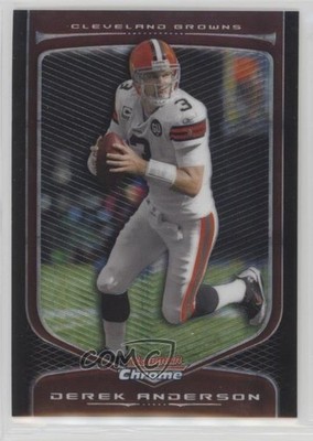 2009 Bowman Chrome X-Fractor /250 Derek Anderson #27 fm0