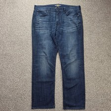 Lucky Brand Jeans Mens 36x30 410 Athletic Fit Dark Wash Blue Denim