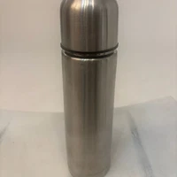 Stainless Steel Vacuum Insulated Travel Thermos Flask with Cup