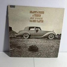DELANEY&BONNIE&FRIENDS ON TOUR W/ERIC CLAPTON-ATCO SD 33-326-STEREO LP 1970 VG+