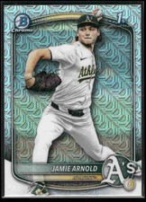 2025 Bowman Draft Chrome 1st Bowman Mega Box Mojo Jamie Arnold #BDC-30 Athletics
