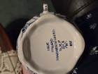 Blue Delft Hand-Painted Holland Sugar And Creamer Set With Trey — photo 4
