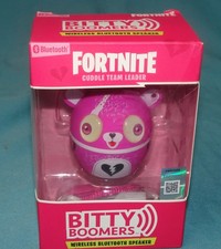  Bitty Boomers Fortnite Cuddle Team Leader Mini Bluetooth Speaker - PINK cp65