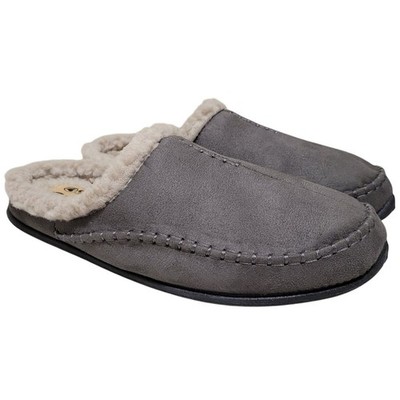 Deer Stags Supro Slip On Clog Slippers Nordic Men Size US 8M Charcoal Grey