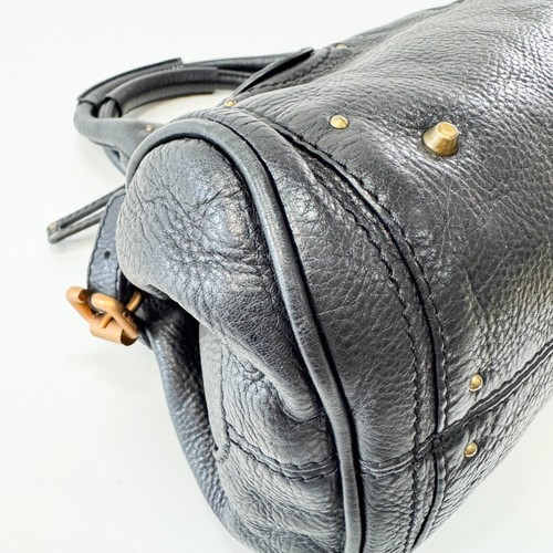 Borsa a tracolla CHLOÉ Paddington in pelle nera - Foto 12 di 22