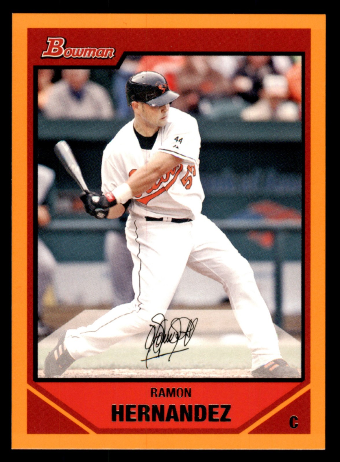 2007 Bowman - Ramon Hernandez #191 Orange /250