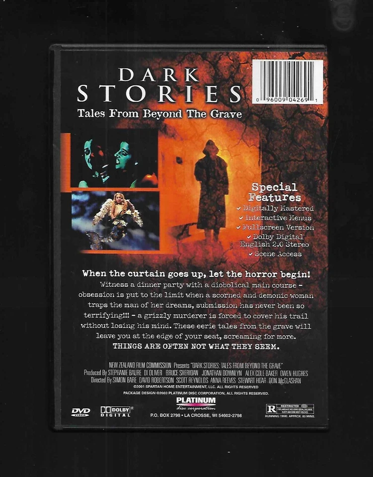 * OOP * DARK STORIES : TALES FROM BEYOND THE GRAVE - Stephen Ure - RARE - Image 2 of 2