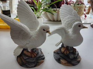 White Doves by Andrea | eBay