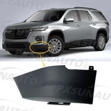Front Bumper Cover Left Driver Side Lower For 2022 2023 2024 Chevy Traverse