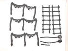 Snake Mountain Lot Railings Ladder Chain Vintage MOTU Masters of the Universe