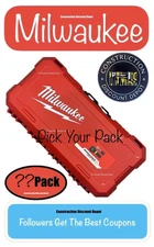 PICK YOUR PACK Milwaukee Shockwave Bit Storage EMPTY Case Packout Compatible